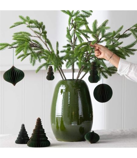 Vase Design en Porcelaine Lola 40cm Vert