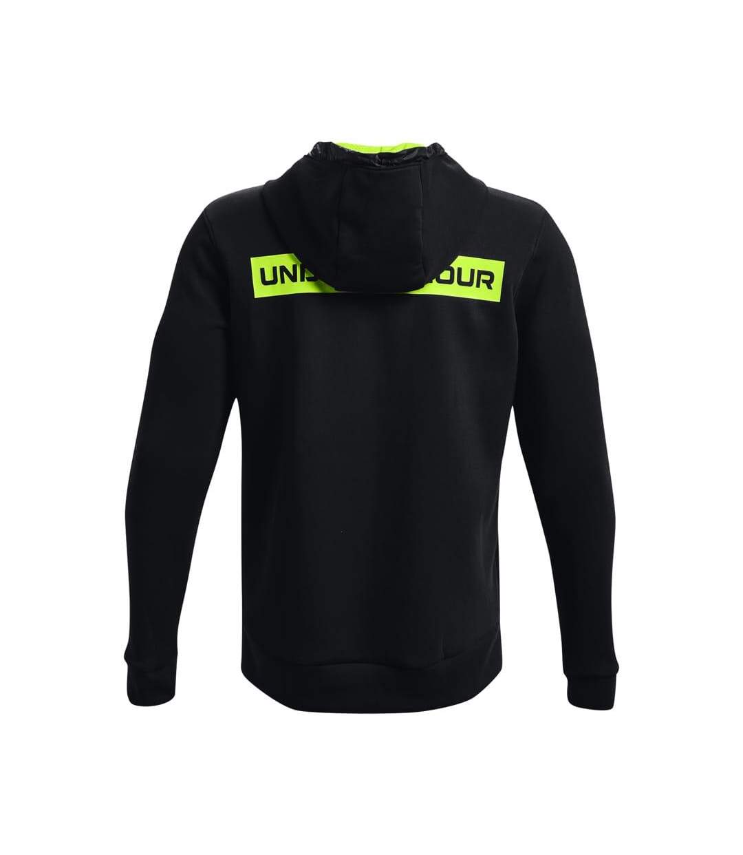 Mens Ua Summit Knitted Full Zip Hoodie Black Under Armour-2