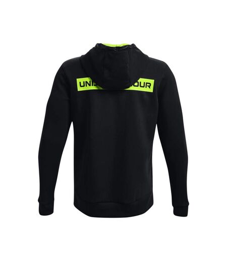 Mens Ua Summit Knitted Full Zip Hoodie Black Under Armour
