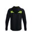 Mens Ua Summit Knitted Full Zip Hoodie Black Under Armour-2