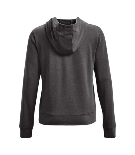 Sweat À Capuche Rival Terry Femme Graphite Under Armour