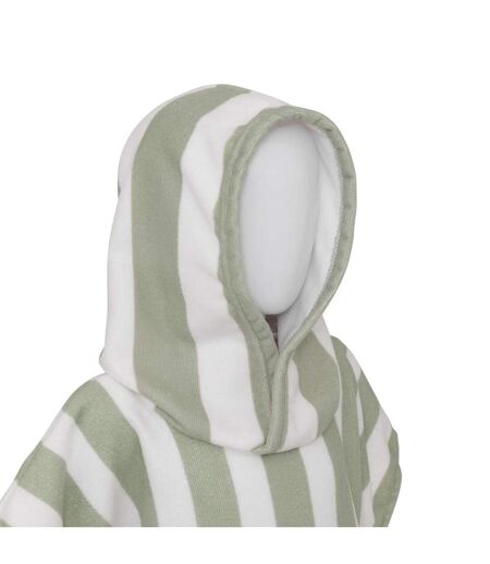 Poncho de Plage Enfant Wili 55x70cm Vert Céladon