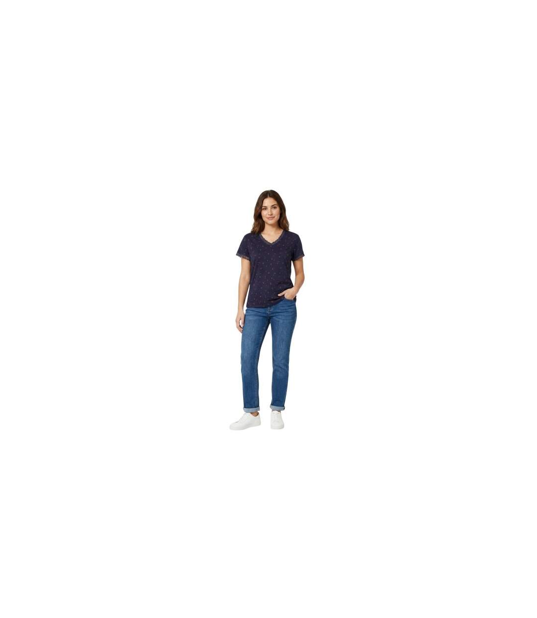 T-shirt Motif/style Pissenlits Jordan Femme Bleu Nuit CCDK Copenhagen-1