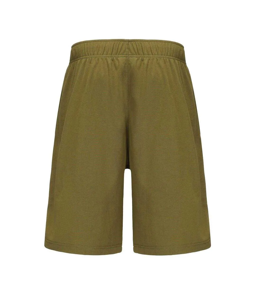 Short En Jersey Décontracté Homme Kaki Slazenger-2