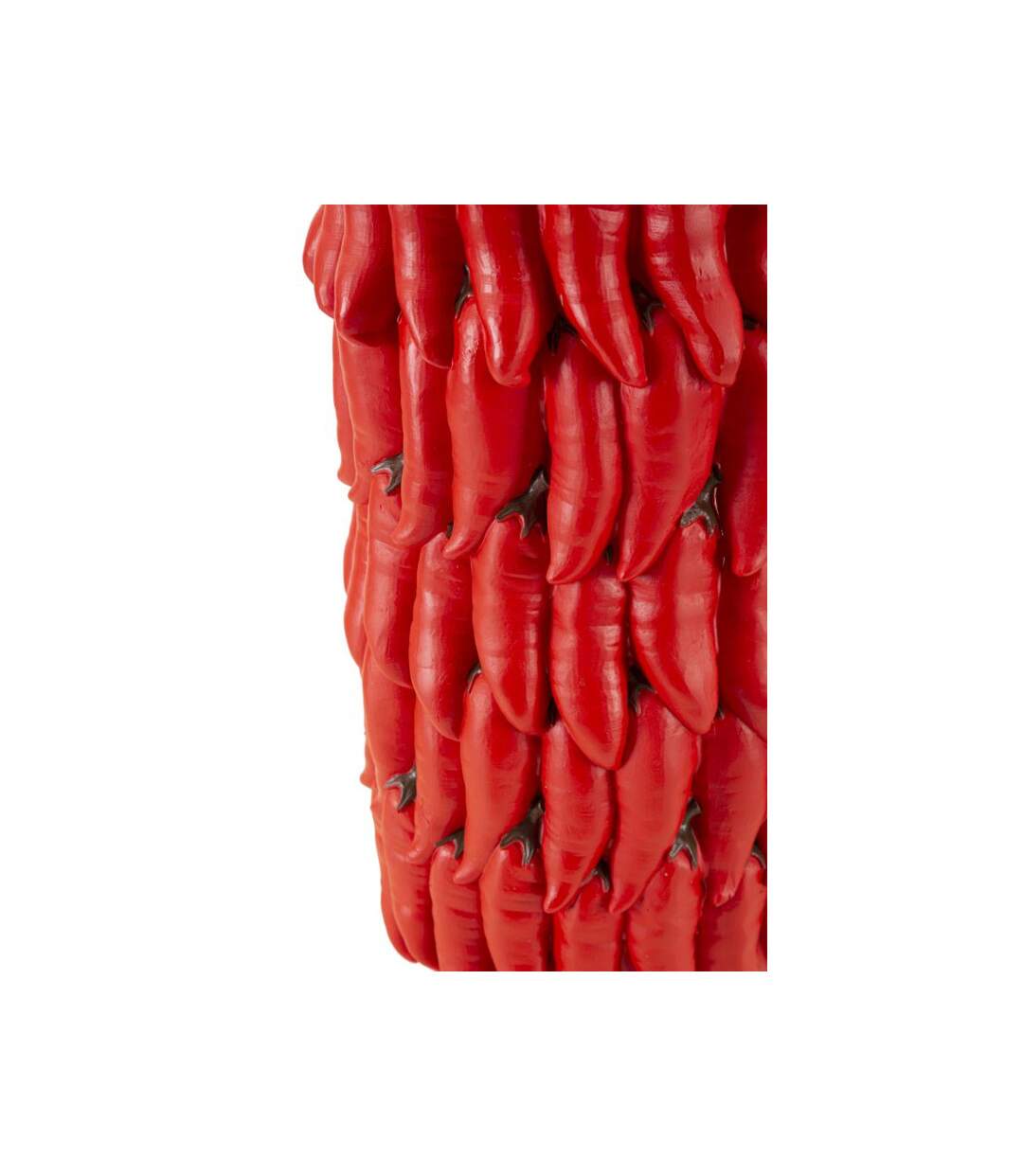 Vase Déco Piments Chili 34cm Rouge-4