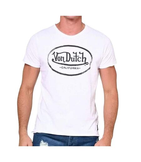 T-shirt Blanc Homme Von Dutch RONY - L