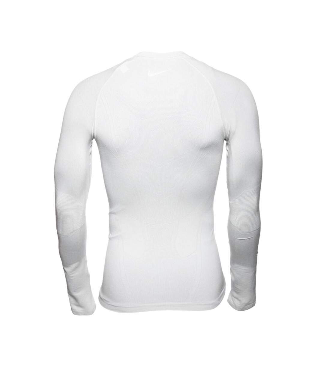 T-shirt Manches Longues Blanc Homme technique Nike Pro - M-2