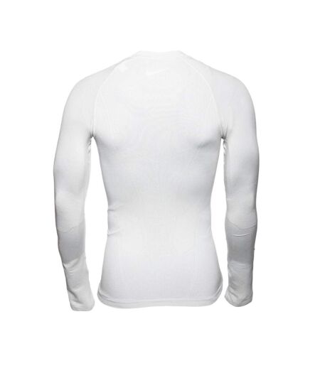 T-shirt Manches Longues Blanc Homme technique Nike Pro - M