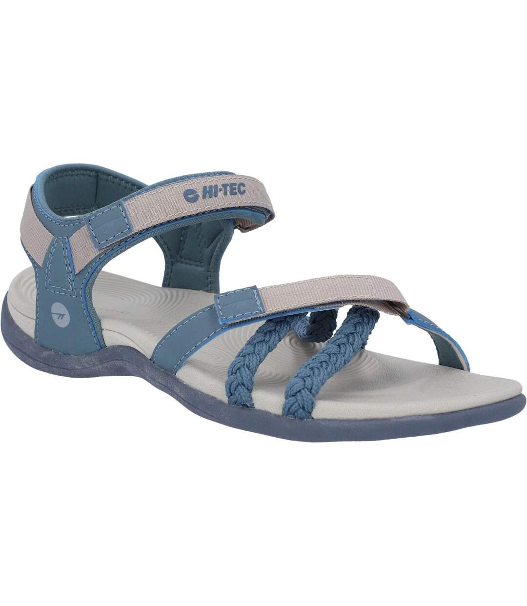 Sandales anselia femme gris bleu / argenté Hi-Tec-1