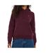 Sweat à capuche bordeaux femme tommy jeans flag - l-1