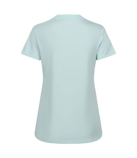 T-shirt fingal femme turquoise délavé Regatta