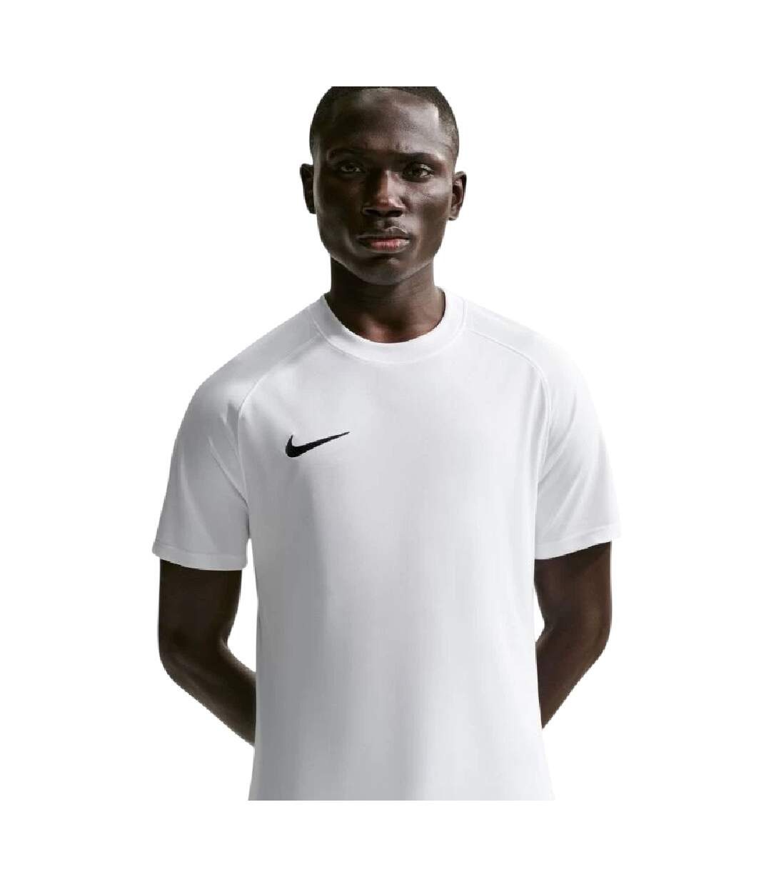 T-shirt Park Homme Blanc Noir Nike-3