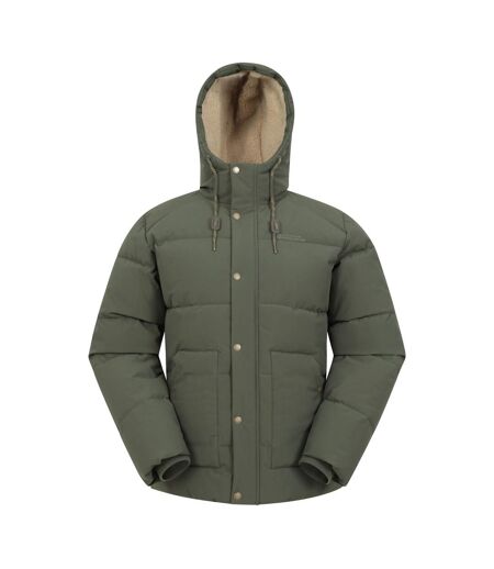 Mens Manta Padded Jacket Khaki Green Mountain Warehouse