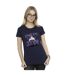 Disney T-shirt en coton violet Villains Ursula Femmes/Dames (Bleu marine) - UTBI44585-2
