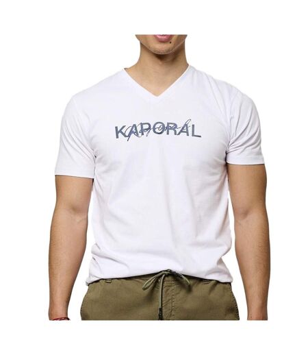 T-shirt blanc homme kaporal raly