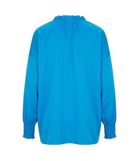 Blouse Baratina Femme Bleu Vif Boss