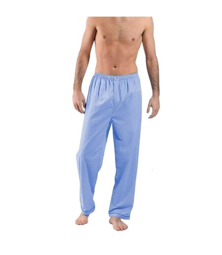 Bas De Pyjama Motif/style Tissé Homme Bleu Bleu Marine Keanu