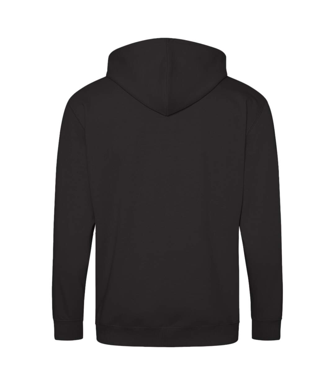 Awdis Plain Mens Hooded Sweatshirt / Hoodie / Zoodie (Charcoal)