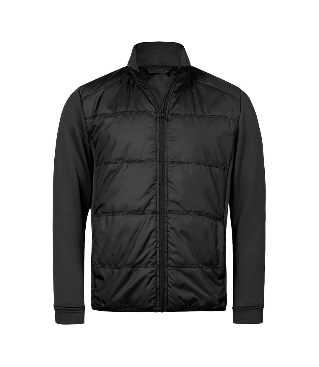 Mens Stretch Hybrid Jacket Black Tee Jays-2