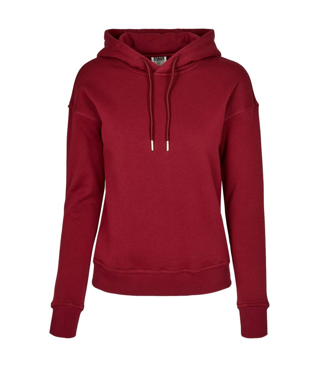 Sweat À Capuche Femme Bordeaux Urban Classics-1