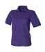 Henbury Womens/Ladies Pique Polo Shirt (Purple) - UTPC6416