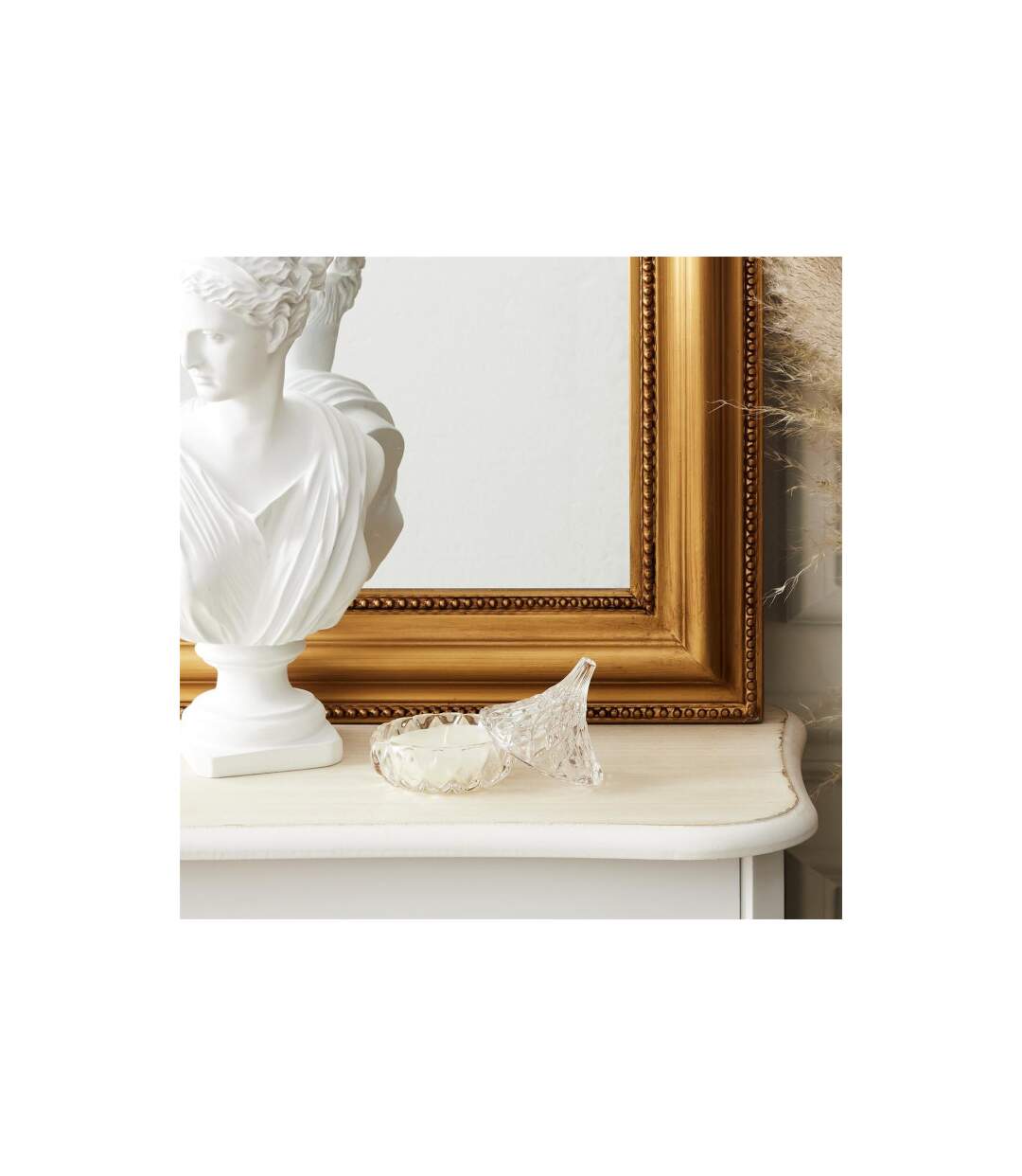 Bougie Parfumée Déco Ciselé 160g Fleur de Coton-3