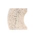 Vase Design en Dolomite Circle 30cm Blanc & Noir-2