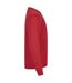 Unisex Adult Miami Round Neck Sweatshirt Red Clique-3