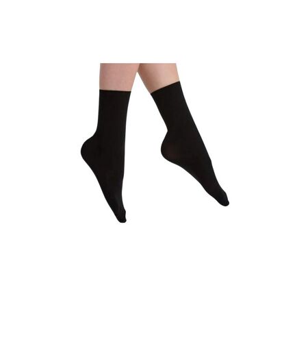 Chaussettes de danse essentials femme noir Silky Dance