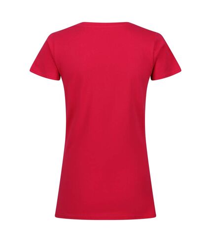 Regatta Womens/Ladies Breezed III Floral T-Shirt (Pink Potion) - UTRG9043