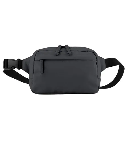 Premium Recycled Crossbody Bag One Size Graphite Grey Bagbase