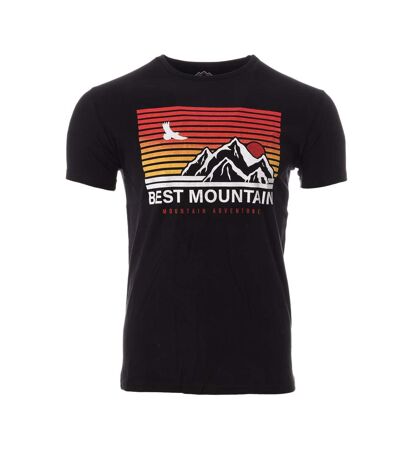 T-shirt noir homme best mountain 2006 - s