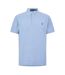 Polo Slim En Maille Homme Bleu Ralph Lauren-1