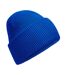 Bonnet Classic Engineered Bleu Roi Vif Beechfield-2