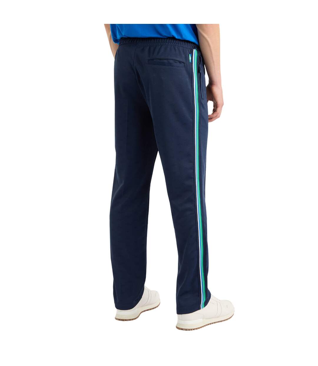 Mens monogram jogging bottoms dark navy Umbro-2