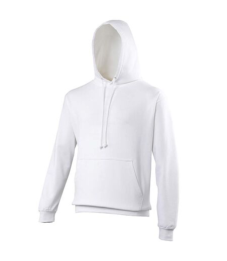 Sweat À Capuche College Adulte Blanc Vif Awdis