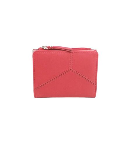 Kiri Leather Purse One Size Watermelon Ivory Eastern Counties Leather