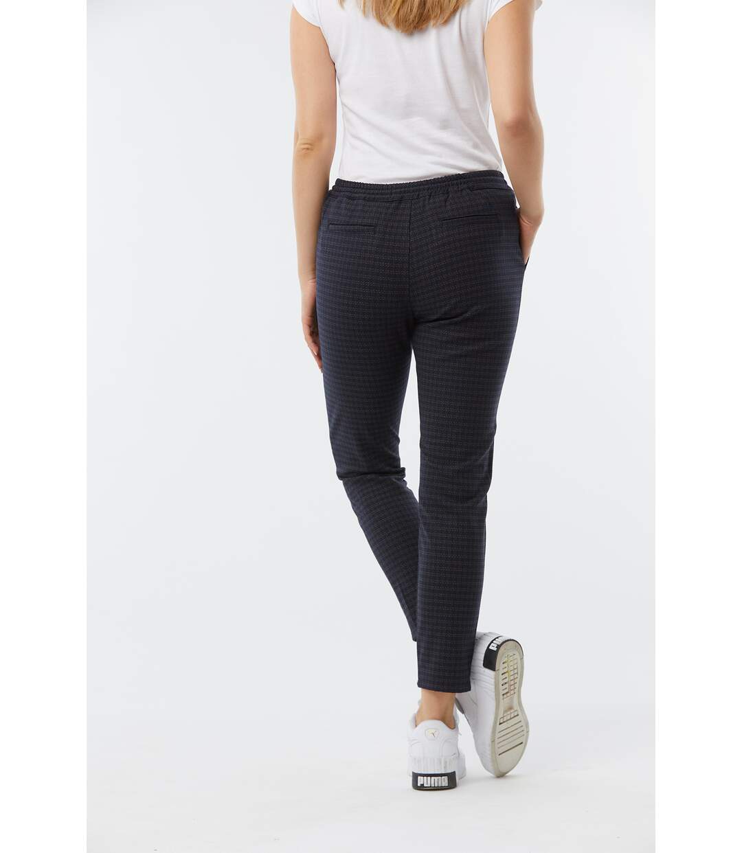 Pantalon femme viscose regular NURI-2