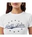 T-shirt Motif/style Logo Femme Blanc Pur Guess-3