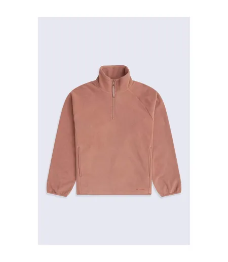 Haut Polaire Stockholm Femme Brun Clair Animal