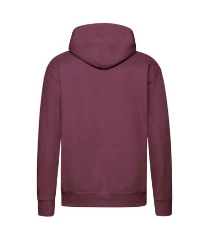 Sweat à capuche premium homme bordeaux Fruit of the Loom Fruit of the Loom