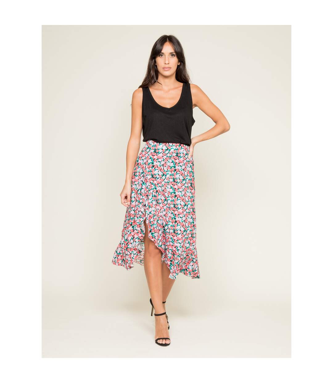 Jupe midi motifs XILAND - Dona X Lisa-4