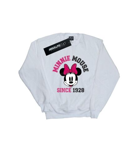 Disney Sweat-shirt Womens/Ladies Mickey Mouse Since 1928 (Blanc) - UTBI26892