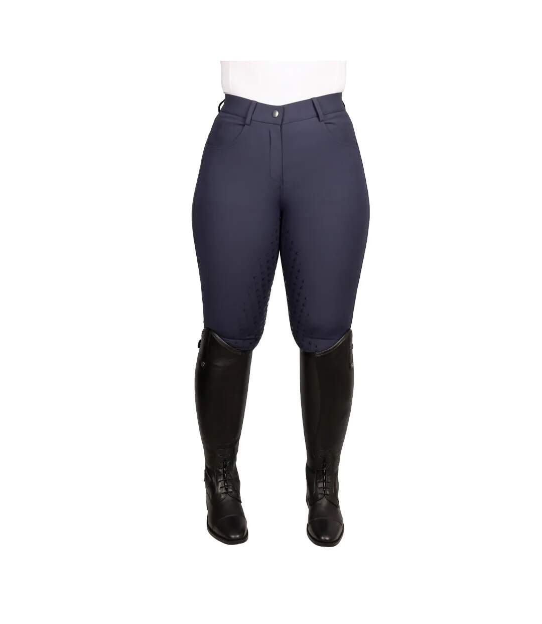 Pantalon D´équitation La Rubia Femme Bleu Marine HYCONIC-1