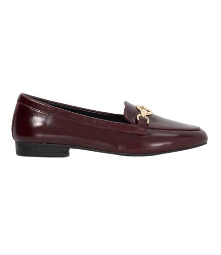 Mocassins Gladia Femme Bordeaux Dune London