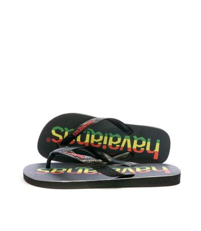 Tongs Noir Homme Havaianas Top Logomania - 37/38