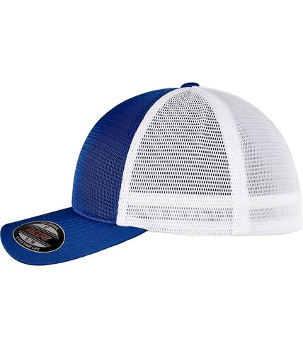 Flexfit Unisex Adult Omnimesh Mesh Two Tone Cap (Royal Blue/White)