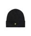 Bonnet homme noir véritable Lyle & Scott Lyle & Scott