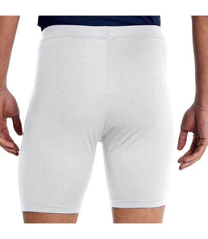 Rhino Mens Sports Base Layer Shorts (White) - UTRW1278