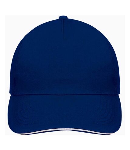 SOLS Unisex Sunny 5 Panel Baseball Cap (Royal Blue/White) - UTPC371